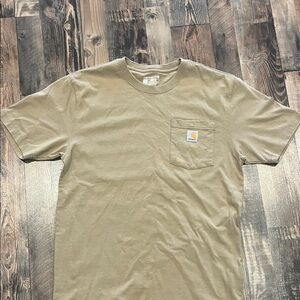 Carhartt Olive Short Sleeve Pocket Tee